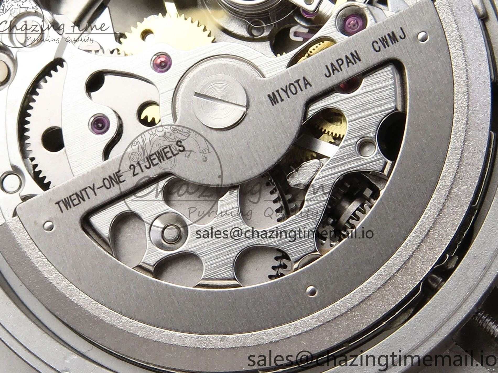 MIROTIME 0307 Durable Big Pilot IW329702 M+F 1:1 Best Edition Green Dial on Green Leather Strap MY 7006